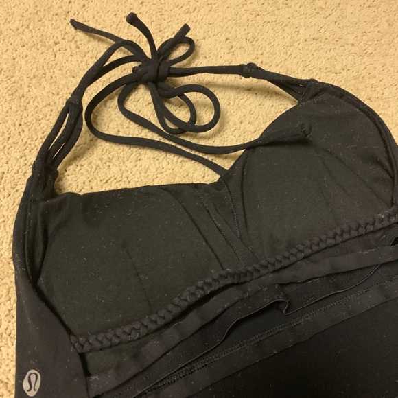 Lulu lemon tie halter shirt - Picture 3 of 3